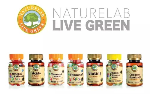 Colágeno Hidrolizado + Vitamina C - 60 Cápsulas - Naturelab Sin Sabor