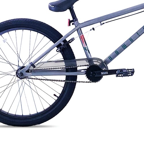 Bicicleta HARO BMX DOWNTOWN R24 Acero 1V. Gris Brillante  Hombre