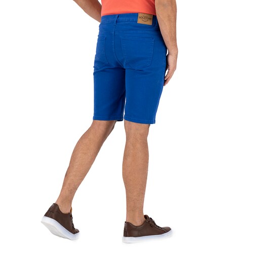 Bermuda De Mezclilla Para Holstone Hombre - Azul Capri