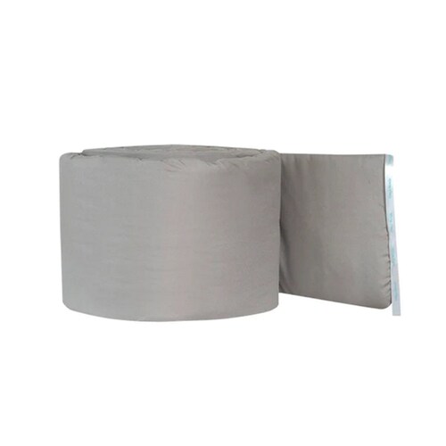 Protector Para Cuna Bumper Acolchonado Gris Chiquimundo