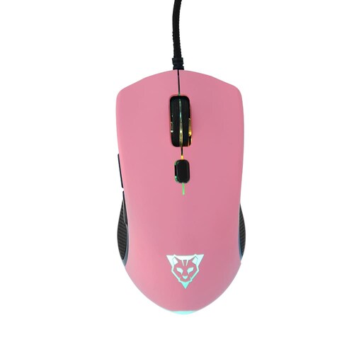 Mouse Ocelot Gaming OGMM03, Alámbrico, 6200 DPI, 6 Botones, USB, RGB, Negro.