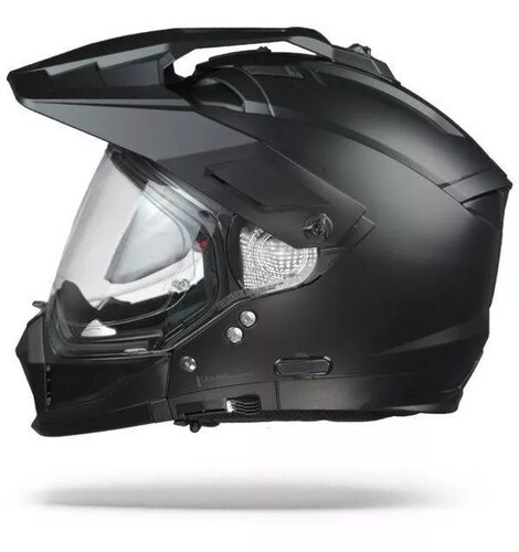CASCO NOLAN N70-2 X NEGRO MATE MODULAR DOBLE PROPOSITO 100% ITALIANO