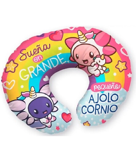 Cojin De Viaje Sueña En Grande Almohada Para Cuello Suave Descanso
