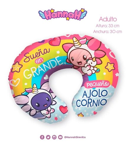 Cojin De Viaje Sueña En Grande Almohada Para Cuello Suave Descanso