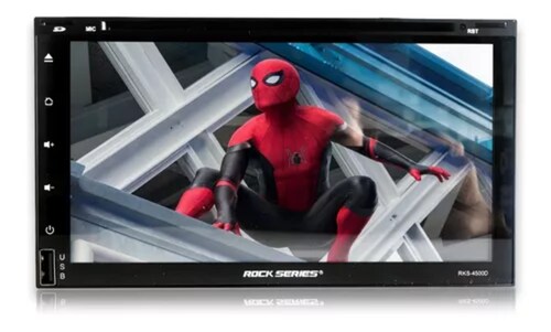 Pantalla Rock Series Rks-4500d Mirrorlink Bt Usb Dvd + Cam