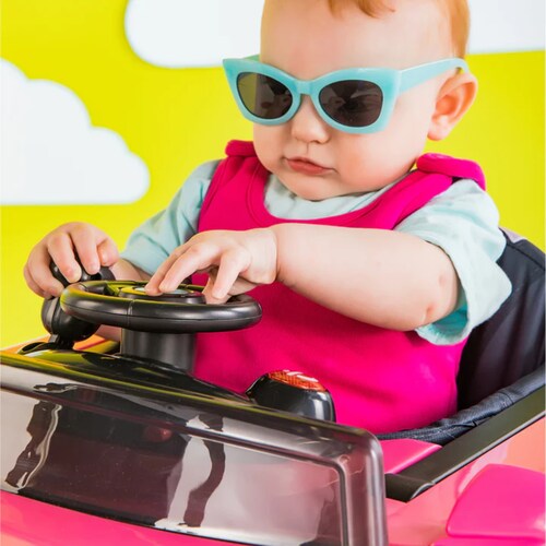 Andadera Andador Bright Starts Ford Mustang 4 En 1 Rosa