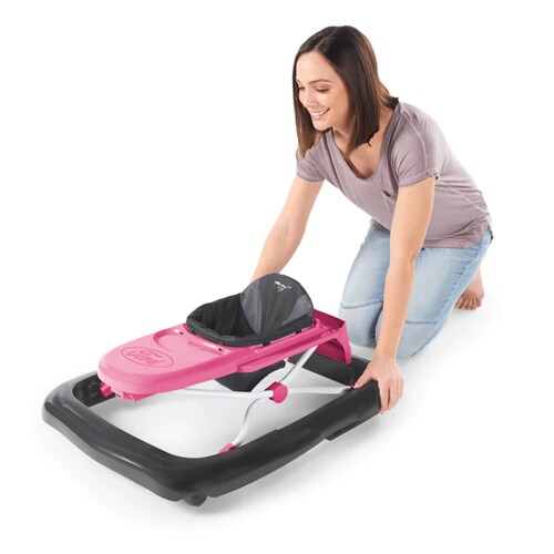 Andadera Andador Bright Starts Ford Mustang 4 En 1 Rosa