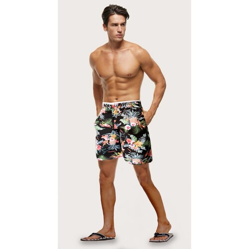 Conjunto 2 Pza Short De Verano Hombre Y Mujer Traje De Baño D24