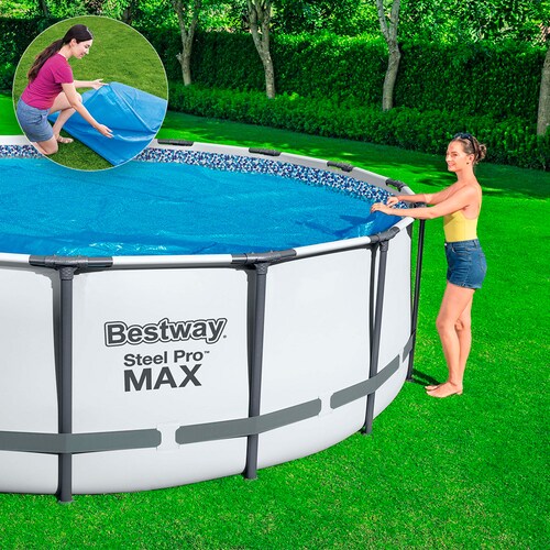 Cubierta Solar Para Alberca 13ft 417cm Plástico Bestway