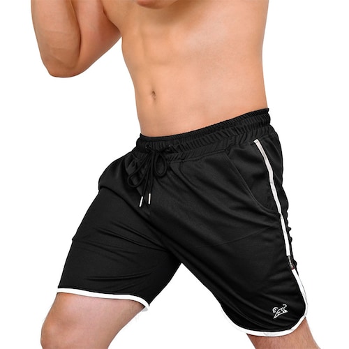Short Deportivo Hombre Red Baboon Fit Gray Short Deportivo Ajustable EG
