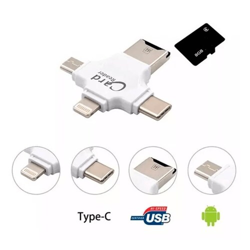 Memoria 1tb iPhone Android iPad Pc Usb-c Ios Microusb 1 Tera.