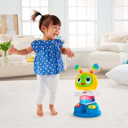 Juguete Electronico Interactivo Didáctico Mattel Bit Bot 360 FJB50 con Luces y sonidos