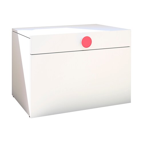 Baúl Línea Playcon Kids Color Blanco Frosty.