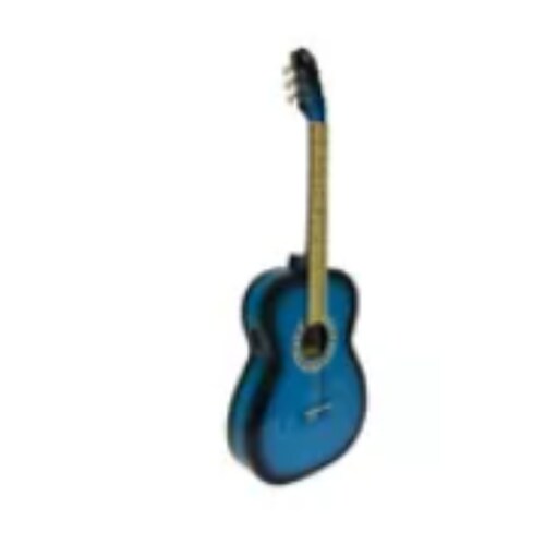 Guitarra clásica Guitarras Valdez PS900 para diestros azul y negra Marca Valdez