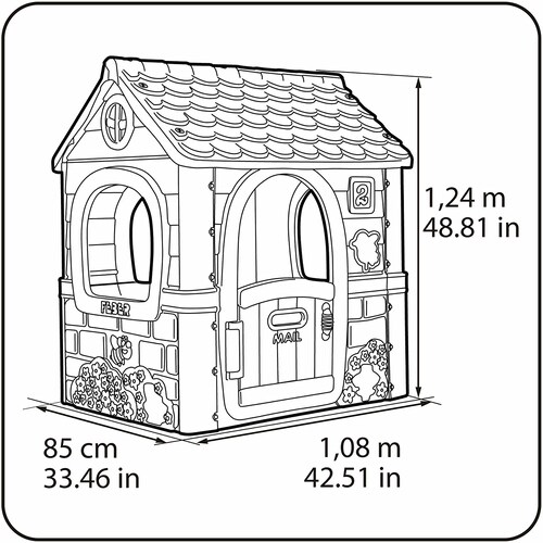 Casita infantil Feber Pink Fantasy House