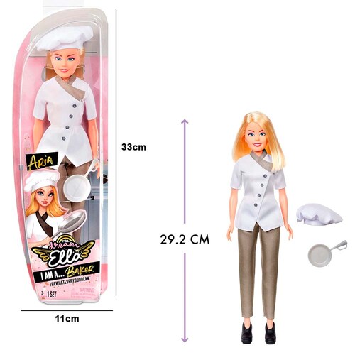 Muñeca MGA Dream Ella I Am A Baker Aria 578048EUC
