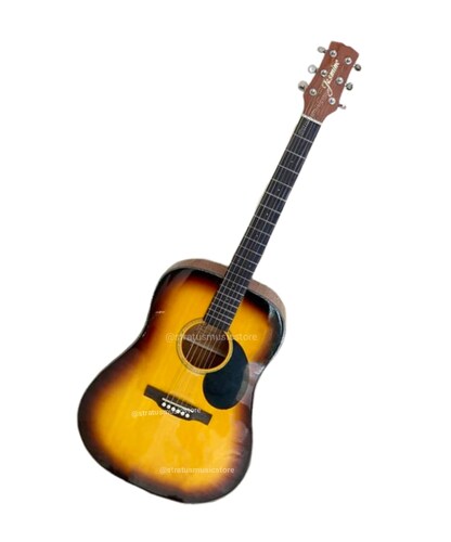 Guitarra Acústica Jasmine Sombreada y Estuche Rígido