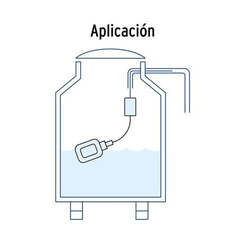 Flotador eléctrico con cable de 3 m, Foset fle-3 49347