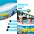 Alberca Inflable Piscina Ovalada De Peces Bestway 262 Cm