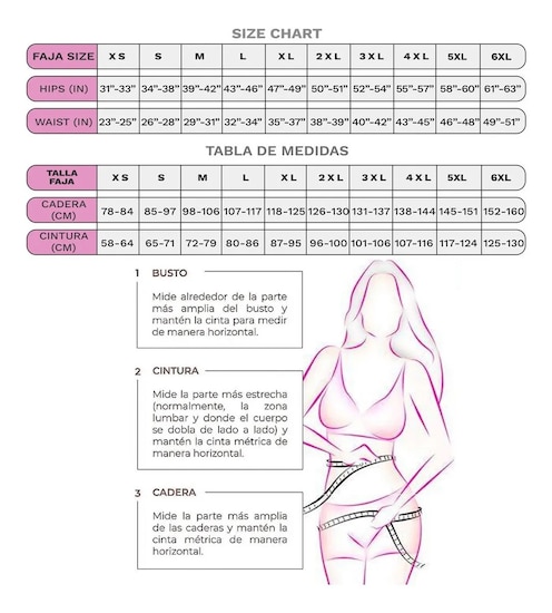 Faja Colombiana Original reduce medidas abdomen, cintura y caderas