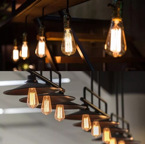 6pcs Focos Edison Vintage Led Bombillas Luces Para Hogar E26