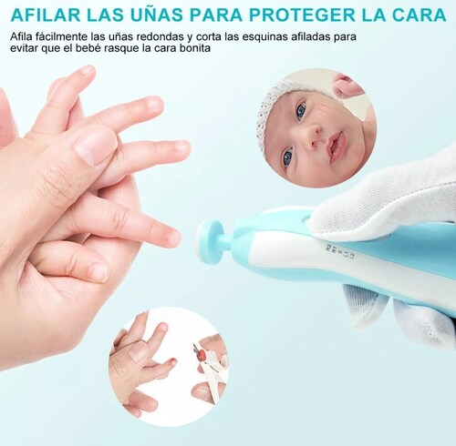 Lima de uñas bebe, Lima de Uñas Eléctrica para Bebés ,6 Cabezas