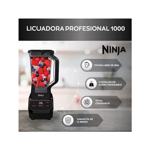 Esta licuadora Ninja profesional extrae los nutrientes de tu