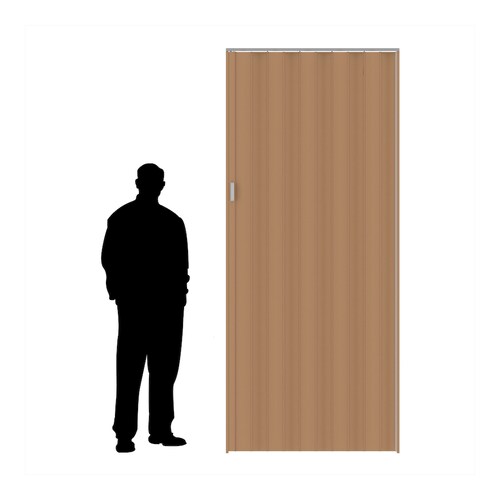 Puertas Plegables Grandes Playcon Color Maple.