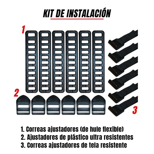 Rack Soporte Porta 3 Bicicletas Para Todo Tipo De Vehículo.