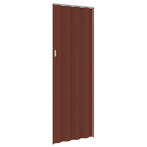 Puerta Plegable Mediana Playcon Color Cerezo.