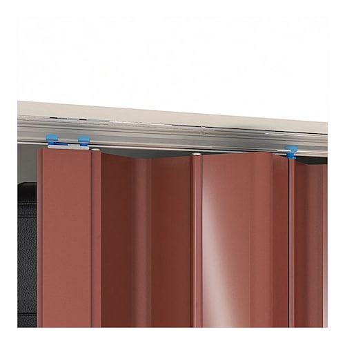 Puerta Plegable Mediana Playcon Color Cerezo.