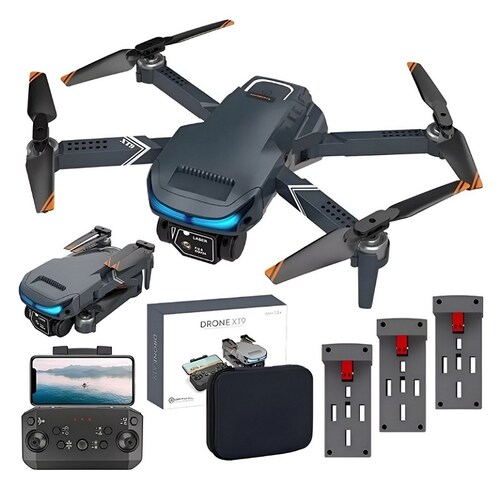 Dron Cuadricóptero Axnen Xt9 A Control Remoto C/cámara 4k Hd