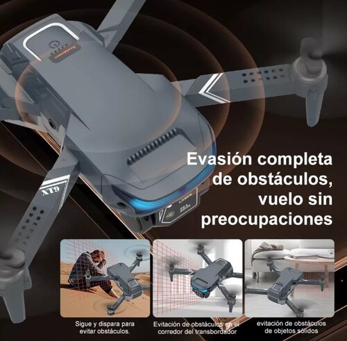 Dron Cuadricóptero Axnen Xt9 A Control Remoto C/cámara 4k Hd