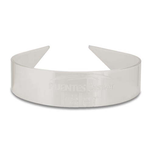 Cuello de Plástico Semi-Transparente Para Camisas De Vestir  Kaler By Puentes Denver