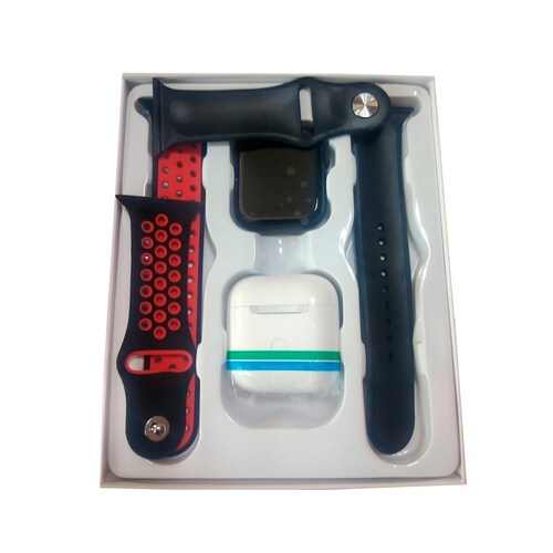 Reloj Inteligente T55 Pro Max Con Correa Adicional Mas Audífonos Smart watch.