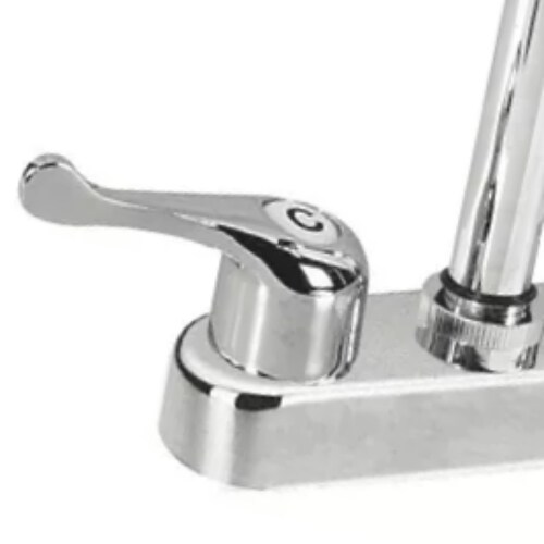 Grifería de lavabo Lion Tools 3553 acabado cromado