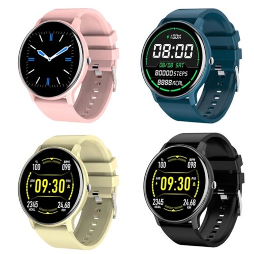 Reloj Inteligente BW0223 Pantalla de 1.28" Negro Metalico