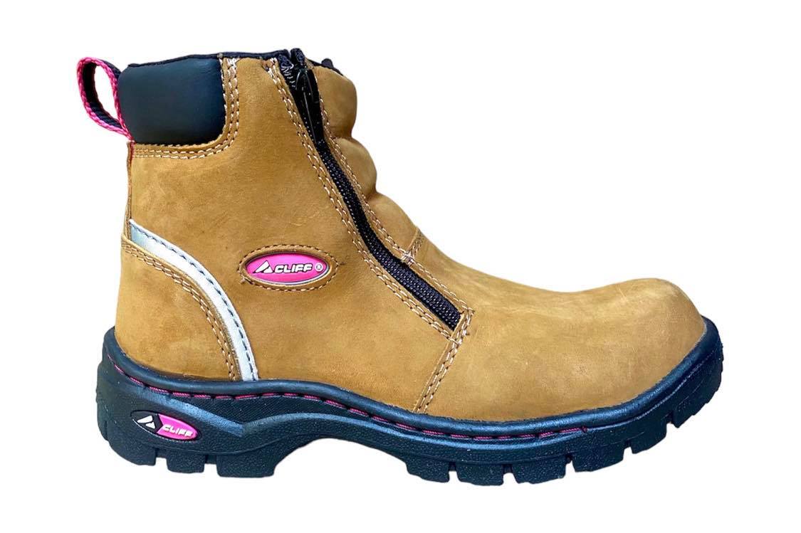 Bota Con Casquillo Dielectrico Seguridad Trabajo Dama Cliff