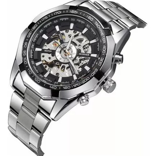 Winner Semi-automático Mecánico Hombres Reloj De Pulsera