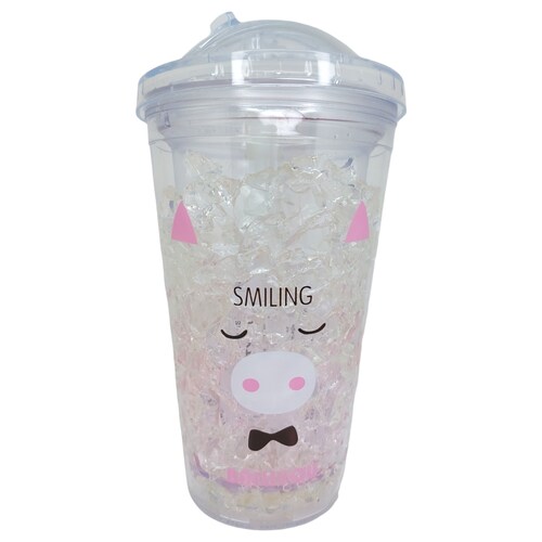 Vaso helado de gel estampado animales 450 ml