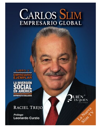 Libro Carlos Slim: Tomo 5 | Empresario Global | Pasta Dura.