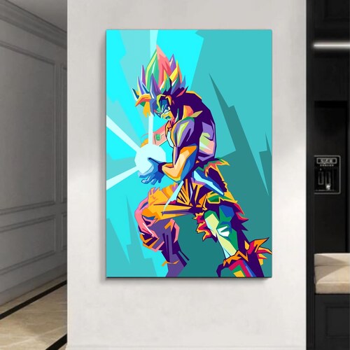 Cuadro de Metal Goku - Cuadros de metal para pared