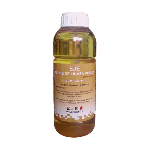 Aceite de Linaza Para Madera / Protege Nutre Maderas 1Lt