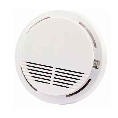 Alarma Inalambrico Detector Humo Contra Incendios Seguridad