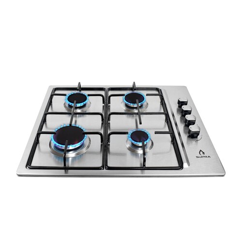 Parrilla Empotrable A Gas Supra De 60 Cm DUMA Con 4 Quemadores