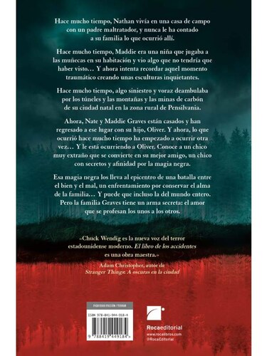 El libro de los accidentes Autor wendig, chuck