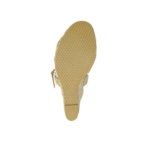 Sandalias Con Plataforma Mujer Oro Rosa Moda Cómodas