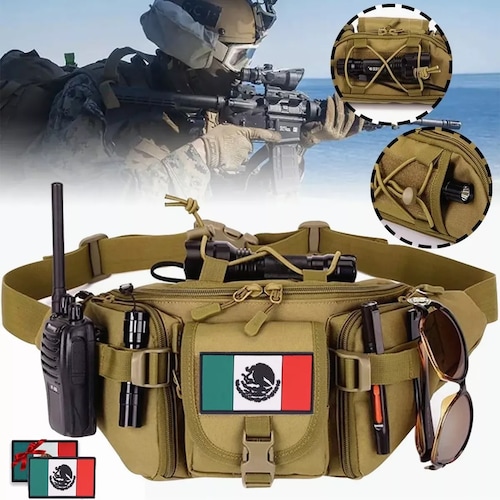 Cangurera Tactica Militar Impermeable Multifunción Durable