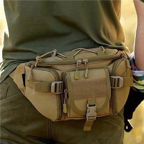 Cangurera Tactica Militar Impermeable Multifunción Durable