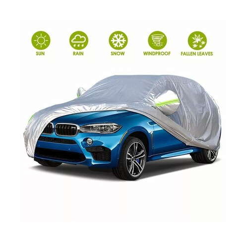 Cubierta Funda De Coche Impermeable Para Auto Suv Jeep 4.8m
